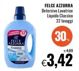 Famila FELCE AZZURRA Detersivo Lavatrice Liquido Classico offerta