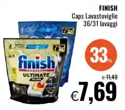 Famila FINISH Caps Lavastoviglie offerta