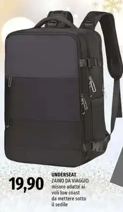 Famila Underseat zaino da viaggio offerta