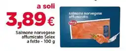 Famila Salmone norvegese affumicato Selex a fette offerta