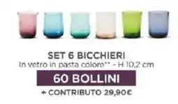 Famila Set 6 bicchieri offerta
