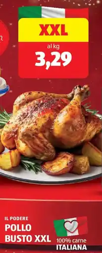ALDI Il podere pollo busto xxl offerta
