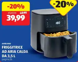 ALDI Ambiano friggitrice ad aria calda offerta