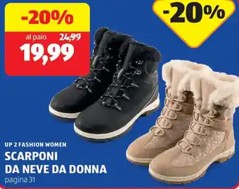 Up 2 fashion women scarponi da neve da donna