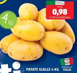 ALDI Patate gialle offerta