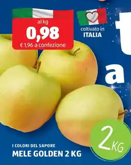 ALDI I colori del sapore mele golden offerta