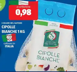ALDI I colori del sapore cipolle bianche offerta