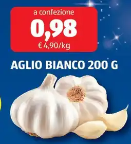 ALDI Aglio bianco offerta
