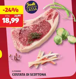 ALDI Il podere costata di scottona offerta
