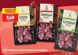 ALDI Alpika bocconcini di cervo/cinghiale/capriolo offerta
