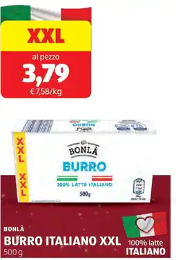 ALDI Bonlà burro italiano xxl offerta