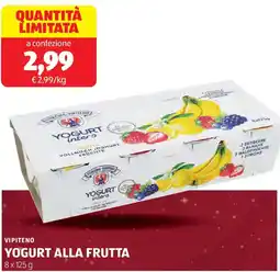 ALDI Vipiteno yogurt alla frutta offerta