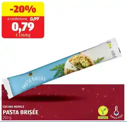 ALDI Cucina nobile pasta brisée offerta
