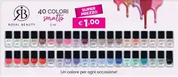 Acqua & Sapone Royal beauty 40 colori smatto offerta