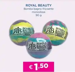 Acqua & Sapone ROYAL BEAUTY Bomba bagno frizzante monodose offerta