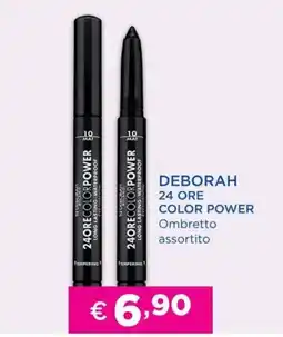 Acqua & Sapone DEBORAH 24 ORE COLOR POWER Ombretto assortito offerta