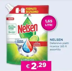 Acqua & Sapone NELSEN Detersivo piatti ricarica offerta