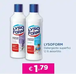 Acqua & Sapone LYSOFORM Detergente superfici offerta