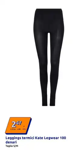 Action Leggings termici Kate Legwear 100 denari offerta