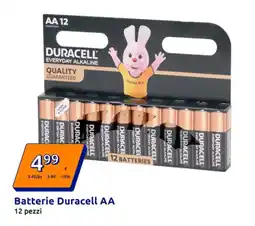 Action Batterie Duracell AA offerta