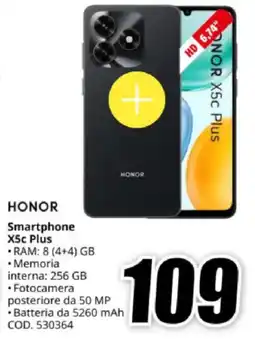 MediaWorld HONOR Smartphone X5c Plus offerta