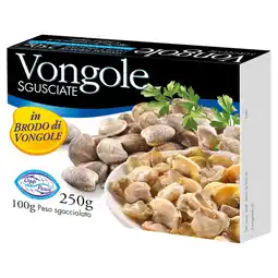 Qui Discount Vongole sgusciate astuccio offerta