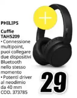 MediaWorld PHILIPS Cuffie TAH5209 offerta