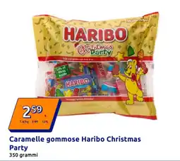 Action Caramelle gommose Haribo Christmas Party offerta