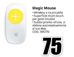 MediaWorld Magic Mouse offerta