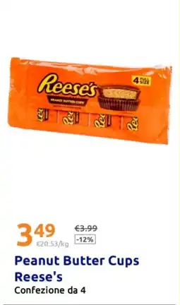Action Peanut Butter Cups Reese's offerta