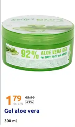 Action Gel aloe vera offerta