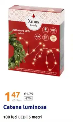 Action Catena luminosa offerta