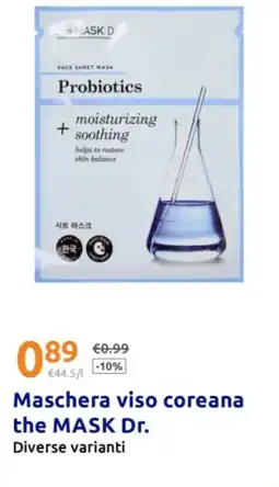 Action Maschera viso coreana the MASK Dr. offerta