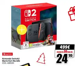 MediaWorld Nintendo Switch2 Mario Kart Bundle offerta
