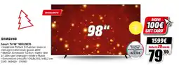 MediaWorld SAMSUNG Smart TV 98" 98DU9070 offerta