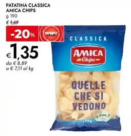 Bennet Patatina classica AMICA CHIPS offerta