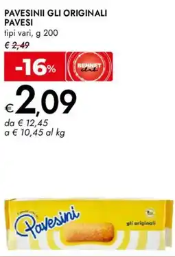 Bennet Pavesinii gli originali PAVESI offerta