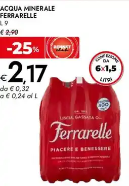 Bennet Acqua minerale FERRARELLE offerta
