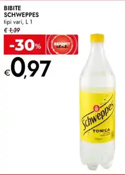 Bennet Bibite SCHWEPPES offerta