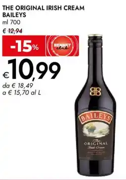 Bennet The original irish cream BAILEYS offerta