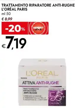 Bennet Trattamento riparatore anti-rughe L'ORÉAL PARIS offerta