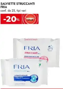 Bennet Salviette struccanti FRIA offerta