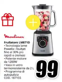 MediaWorld Moulinex Frullatore LM871D offerta