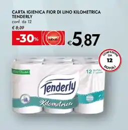 Bennet Carta igienica fior di lino kilometrica TENDERLY offerta