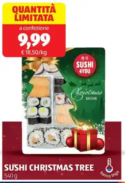 ALDI Sushi christmas tree offerta