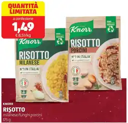 ALDI Knorr risotto offerta