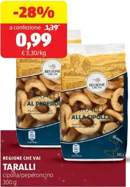 ALDI Regione che vai taralli offerta