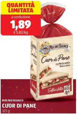 ALDI Mulino bianco cuor di pane offerta