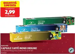 ALDI Barissimo capsule caffè mono origine offerta