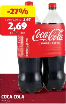 ALDI Coca cola offerta